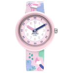 SWATCH FLIK FLAK FUTURE DREAMS Kvartsmehhanism 30m Veekindlus Naiste K&auml;ekell 31,85mm Valge sihverplaat ZFPNP142 White Dial