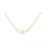 Louis Vuitton Idylle Blossom 18K Kuld Teemant Kaelakee Naiste kaelakee Q93280 Gold