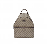Gucci logoga t&otilde;mblukuga l&otilde;uend seljakott Laste seljakotid Beež Tume-pruun 782708FAC4E9771 Basic Set (Bag+Dust Bag)