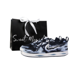 Nike Court Borough Drippy Southern Cross II Abrasion Resistant Slip Resistant Low top Skateboard Shoes Men's 844881-005(Team889-II) 42.5 black