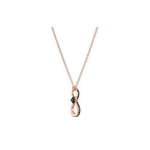 Swarovski Infinity ripats kullatud kaelakee Naiste kaelakee Roosa-Kuld 5533722 Box+Shopping Bag (Random Color)