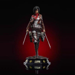 R&uuml;nnak Titanile: Mikasa Anime ja trendikad m&auml;nguasjad v&otilde;ivad liikuda 11,41 tolli/29 cm PVC Lemmikud Attack on Table seadistus anime kuumad m&auml;nguasjad Kingitus No box black