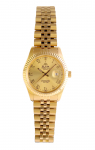 Elgin Deluxe Kuup&auml;evaga K&auml;ekell Kuldse Rihmaga ELGIN Meeste FK1422G-D1