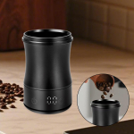 58 mm Espresso Coffee Cup Aluminum Alloy Stable Multifunctional 0.1G High Precision Scale brown