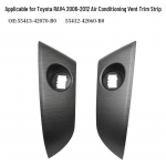 Toyota RAV4 (2006-2012) Kliimaseadme ventilatsiooniava kattepiir 55413-42070-B0 55413-42070-B0, 55412-42060-B0