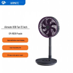 Airmate 12-tolline USB kokkupandav v&otilde;nklev ventilaator valgusega