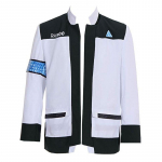 Detroit Become Human Connor Rk900 Joped &Uuml;htne Cosplay Kost&uuml;&uuml;m T&auml;iskomplekt Peene T&ouml;&ouml;tluse ja Hingava Mugavusega Coat(Shirt,Pants,Tie Not Include),XL