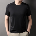 Suvine Spandex J&auml;&auml;siid &Uuml;hev&auml;rviline L&uuml;hikeste varrukatega Noorte ja Keskealiste Meeste &Uuml;mar kaelusega Vabaaja Mood T-s&auml;rk meestele M