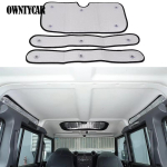 Land Rover Defender 90 110 2009-23 jaoks Defender 130 04-19 jaoks Alumiiniumfooliumist Auto Termokardin P&auml;ikesekaitse Auto Tarvikud black