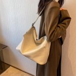 Naiste luksuslikud pehmest nahast &otilde;lakotid Casual Trend Crossbody kott Solid Black Lady k&auml;ekotid Unikaalse disainiga suur k&auml;ekott valge