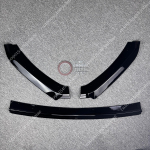 Esip&otilde;rilaadi Spoiler Splitter Difuusor Tuuning Seat Leon 3 MK3 MK3.5 5F ST SC TSI TDI Cupra FR 2012-2019 jaoks 3tk Kerekomplekt MK3 Gloss Black