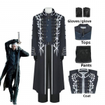 Devil May Cry 5 Vergil Cosplay Kost&uuml;&uuml;m Halloweeni Peoks ja Lavastuseks S