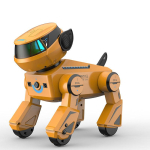 S-Cyberdog Nutikas Robothund &Uuml;he Akuga, Puudutusega J&auml;lgiv Bluetooth K&otilde;lar Programmeeritav Tantsiv RC Robot Laste Hariduslik Interaktiivne M&auml;nguasi single battery version oranž