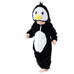 Unisex ahv loom kapuutsiga kehakost&uuml;&uuml;m flanell talvepidžaama Halloween t&uuml;drukud poisid rollim&auml;ngu kehakost&uuml;&uuml;m 70 white