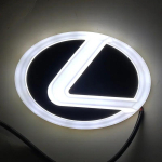 Lexus autologo LED-valgusti 4D valgustatud tagumine saba autologo valgustiGS300 ES300 ES240 DS350LS270 RX450h CT200h EX250 NU6 10.5cm X 7.5cm punane