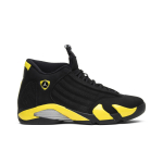 Air Jordan 14 Retro 'Thunder' (Unisex) Must / Ere Kollane / Valge Vintage Korvpallijalatsid 487471 070 43.0 black
