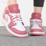 Jordan 1 Low Desert Berry GS 553560-616 40 pink