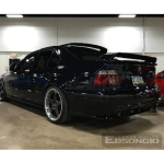 1997-2003 BMW 5. seeria E39 tagaluugi spoiler tiivad M5 GT stiilis must s&uuml;sinikdioksiid v&auml;limuse tuning-tarvikud matt must v&auml;rv