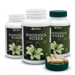 Roosijuuretis 500mg (3% Salidrosiide) &ndash; Adaptogeen stressi, keskendumise ja energia jaoks (60 korki) 3pack