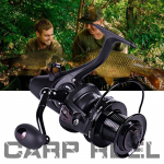 Karpkalarull, v&otilde;imas 10 kg ratas, magevee ja merevee kalap&uuml;&uuml;k spinninguga 12+14BB 5.5:1 rullid 6000