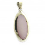 Les Tr&eacute;sors De Lily [A3646] - h&otilde;bedane ripats 'Pearl of Pearl' H&otilde;bedane roosa - 30x17 mm Heleroosa