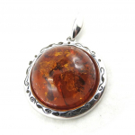 Les Tr&eacute;sors De Lily [N2181] &ndash; h&otilde;bedane ripats 'Inspiration' Amber (roodiumiga kaetud) &ndash; 26 mm h&otilde;be