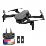 SG107 kokkupandav minidroon kaameraga 4K HD siseruumides RC Quadcopter APP juhtimine peata režiimiga 4K-box package-2 battery