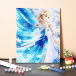 DIY maalimine numbrite j&auml;rgi Hobid Kunst Numbrid Maalimine K&auml;sit&ouml;&ouml; Kodukaunistus Digitaalne &otilde;limaal 40x50cm no frame