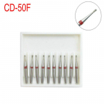 10 tk/karbis Hambaravi teemantpuur puur suure kiirusega k&auml;siinstrumendi peene FG 1,6 mm hambaravi materjali CD-50F jaoks