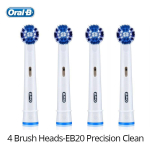 Ehtne Oral B hambaharjapea Precision Clean Vahetatavad harjapead Oral B rotatsioonit&uuml;&uuml;bi jaoks, 6 t&uuml;&uuml;pi KUUM elektriline hambahari blue