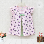 Vasts&uuml;ndinud t&uuml;drukute imikur&otilde;ivad Puhast puuvillast kevad-s&uuml;gis-suvi l&uuml;hikeste varrukatega s&auml;rk Lasteriided Naistele Beebiprintsess Aapparel 3T