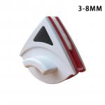 18-30 mm magnetiline aknapesuhari t&ouml;&ouml;riist Kahepoolne magnethari Magnethari akende puhastamiseks majapidamises kasutatavate puhastusvahendite jaoks 3-8mm punane