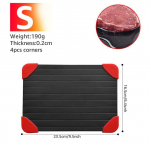 Kiirsulatusalus Sulatamine K&uuml;lmutatud toidud Liha Puuviljad Kiirsulatusplaadi Sulatusplaadi K&ouml;&ouml;gi vidina t&ouml;&ouml;riist S