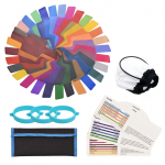 Andoer 20 tk/komplekt Universaalne v&auml;lklamp valgustusfilter v&auml;lgugeelid v&auml;rviparandusfiltrid kaamera Speedlite v&auml;lklambi jaoks