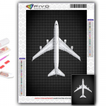 5D isetehtud teemantmaali v&otilde;itleja ristpistes t&auml;isteemanttikandi mosaiik Full Round 20X30CM