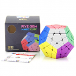 Shengshou Megaminxeds Magic Cube Speed ​​Puzzle Cubes kleebis v&auml;hem stressivastased m&auml;nguasjad professionaalsed 12 k&uuml;ljega kuubik