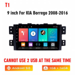 Icreative autoraadio Kia Borrego jaoks 2008&ndash;2016 Navigation GPS Stereo Auto Android Multimeedias&uuml;steem Magnetofon 2 Din