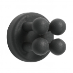 Mitmeotstarbeline j&auml;lgedeta silikoonkonks, tugev kleepuv kindlalt klambriga k&ouml;&ouml;k vannitoa veekindel konks hall