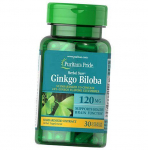 Ginkgo Biloba ekstrakt, Ginkgo Biloba standardiseeritud ekstrakt 120 korki, Puritan's Pride 30 kapslit (71367001) 30caps