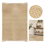 Les Tr&eacute;sors De Lily [R2491] - Ecru 'Boho' džuudist vaip - 120x170 cm beež
