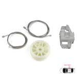 BWR500 Elektrilise akna t&otilde;stuki remondikomplekt Tagumine parempoolne uks Renault Scenic Grand Scenic MK2 JM0/1 2003-2009 4/5 ust 8200118857