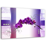 L&otilde;uenditr&uuml;kk Orchid Flowers Wellness Purple 60x40 lilla