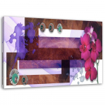 L&otilde;uenditr&uuml;kk Abstract Orchid Purple 60x40 lilla