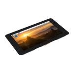 Ekraanimoodul 7-tolline mahtuvuslik puuteekraan Raspberry Pi, DSI, 800 &times; 480 jaoks koos 5MP kaameraga WaveShare 7-tolline DSI LCD (koos nukiga ) Waveshare 20806