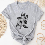 (Aasia suurus)Top Mood Beach Summer Trend Travel 90ndate T-s&auml;rk Riietus Vabaaja l&uuml;hikeste varrukatega naiste printimine Naiste graafiline T-s&auml;rk S