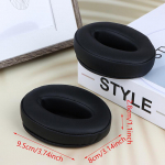 K&otilde;rvaklappide k&otilde;rvapadjad HD 4.40 Hd4.40 Bt k&otilde;rvaklappide jaoks Asendusk&otilde;rvapadjad k&otilde;rvapadjad must