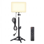 Andoer 1 Pack LED-videovalgusti komplekt 45W fotograafia t&auml;itevalgusti paneel 2800K-6500K reguleeritav US Plug