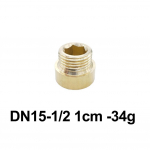 T&auml;ieliku vasest keermega klapiga kastmisseadmed 1cm