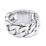 Roostevabast terasest &auml;&auml;rekivi Kuuba k&auml;ev&otilde;ru Hiiglaslik raske lingiga kett Ehted Meeste Poiste Jalgrattak&auml;ev&otilde;ru 22 cm h&otilde;be