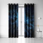 T&auml;histaeva kardinad elutuppa Luksuslik &ouml;ine metsaaken Rooma pimendav kardin Looduslik ruumijagaja kardinad 2 paneeli W53.5 X H114cm X 2